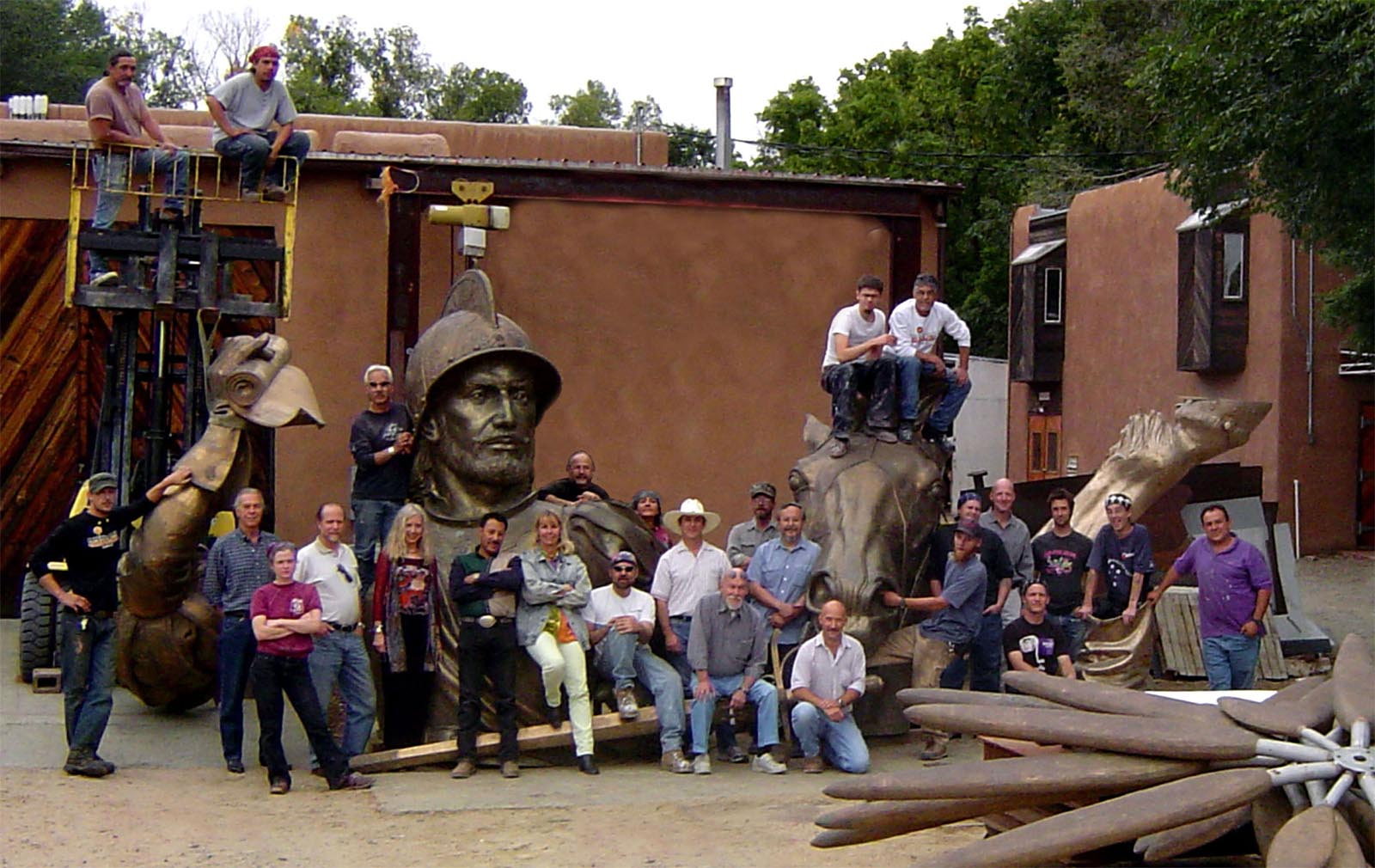 Shidoni Foundry, Don Juan de Oñate